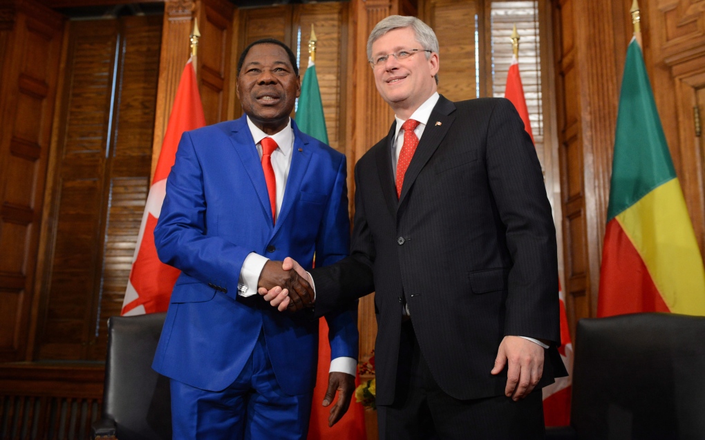Harper and head African Union discuss Mali crisis