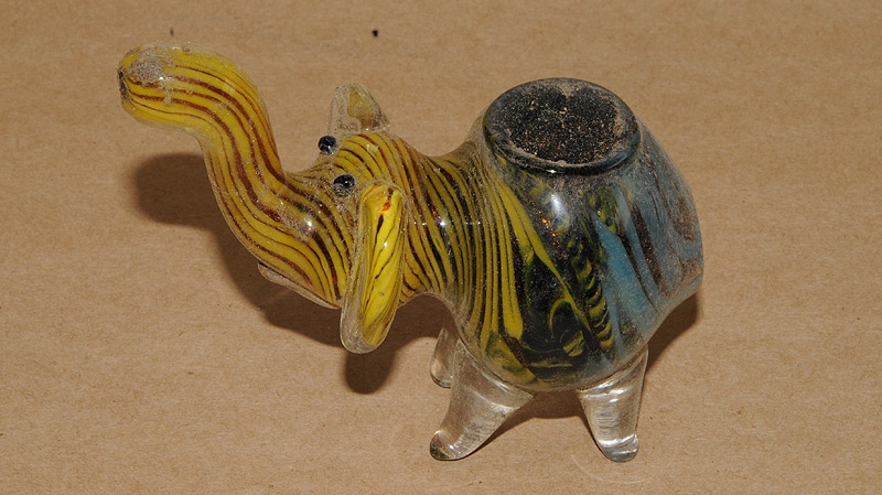 Unique marijuana pipe