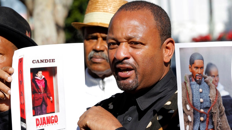 'Django Unchained' action figures draw protest