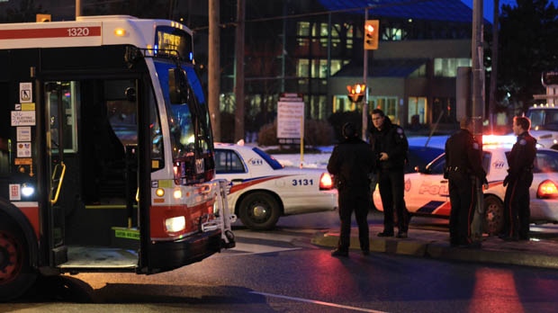 TTC bus struck pedestrian Steeles Signet