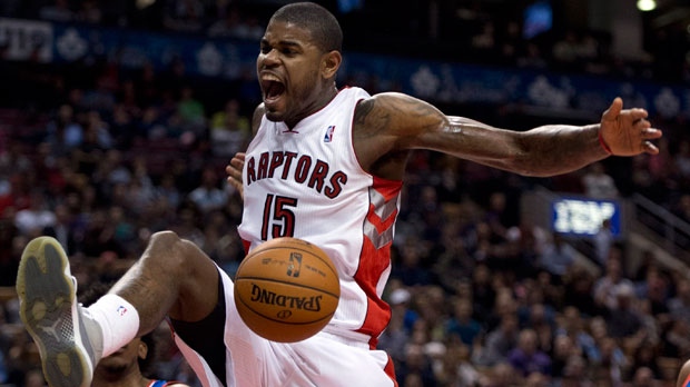 Toronto Raptors forward Amir Johnson