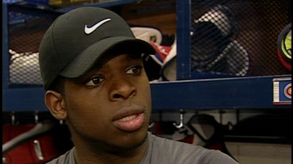 PK Subban says his confidence was shaky at times during Wednesday's game against the Flyers. (Dec. 16, 2010)