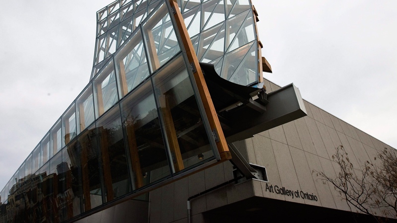 A photograph of the Art Gallery of Ontario in Toronto on Thursday, Nov. 13, 2008. (Nathan Denette / THE CANADIAN PRESS)  