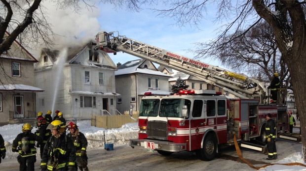 Maryland fire in Winnipeg