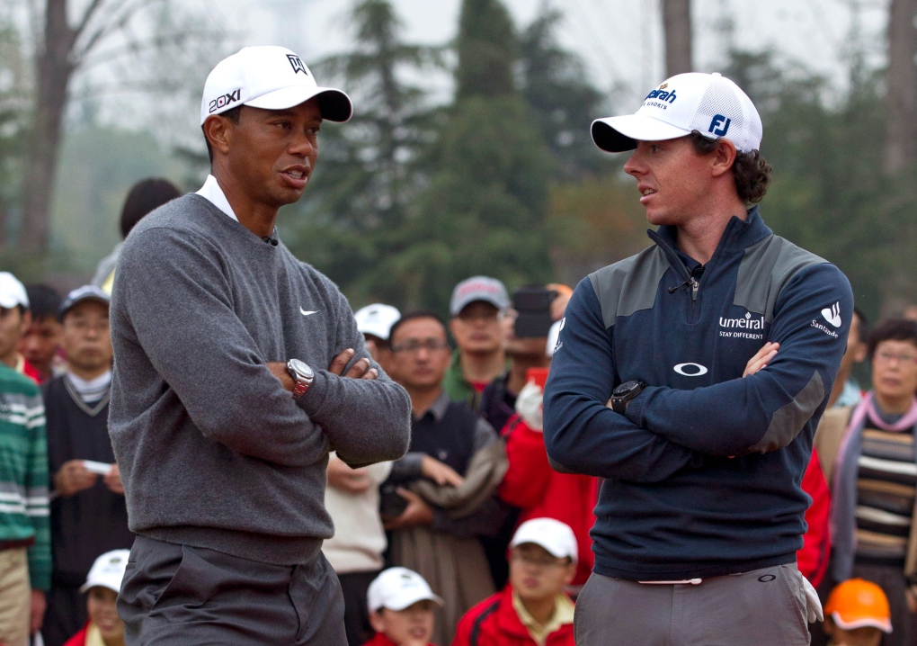 Woods and McIlroy