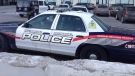 A Waterloo Regional Police cruiser is seen in Kitchener, Ont., on Tuesday, Jan. 15, 2013. (Brian Dunseith / CTV Kitchener)