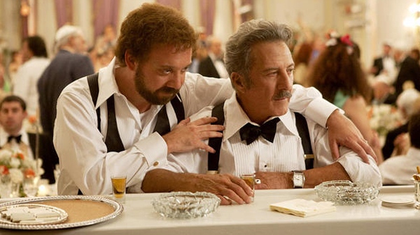 Paul Giamatti and Dustin Hoffman in Sony Pictures Classics' 'Barney's Version'
