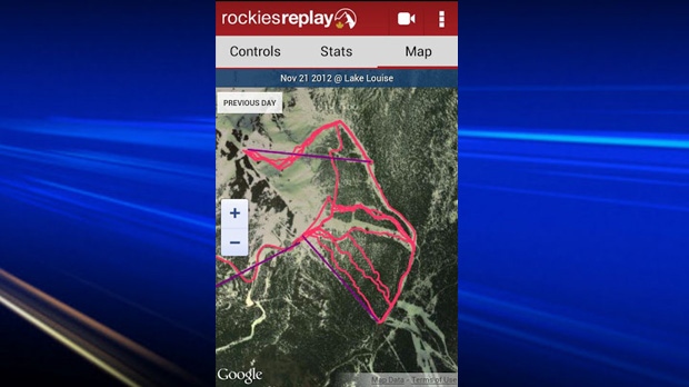 Rockies Replay, Rockies, Replay, ski track, snowbo