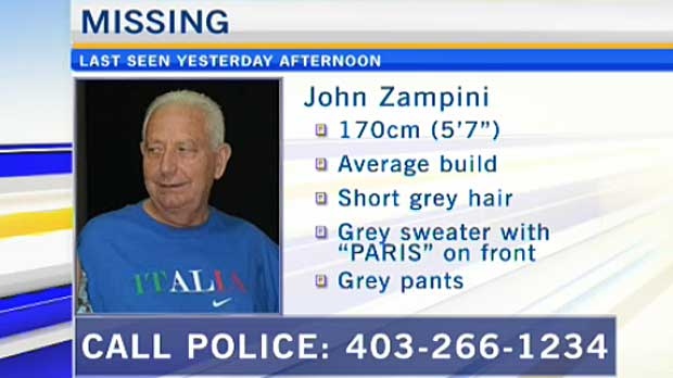 John Zampini missing