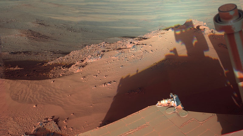 NASA Opportunity Mars rovers