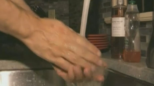 Visitors to Cape Breton hospitals are being asked to wash their hands before and after their visit. 