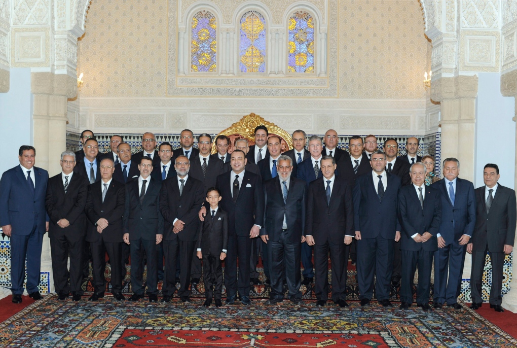 Morocco's new government on Jan. 3, 2012.