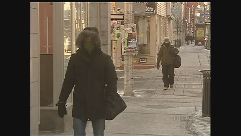 CTV Ottawa: Frostbite  windchill warnings in effe
