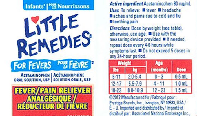Little Remedies for Fever recall