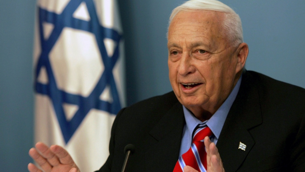 Former Israeli Prime Minister Ariel Sharon 