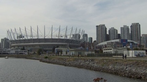 BC Place Stadium is shown in this undated file photo.