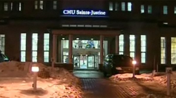 Officials at Sainte-Justine Hospital have asked that patients stay away from the ER unless there is actually an emergency. (CTV Montreal)