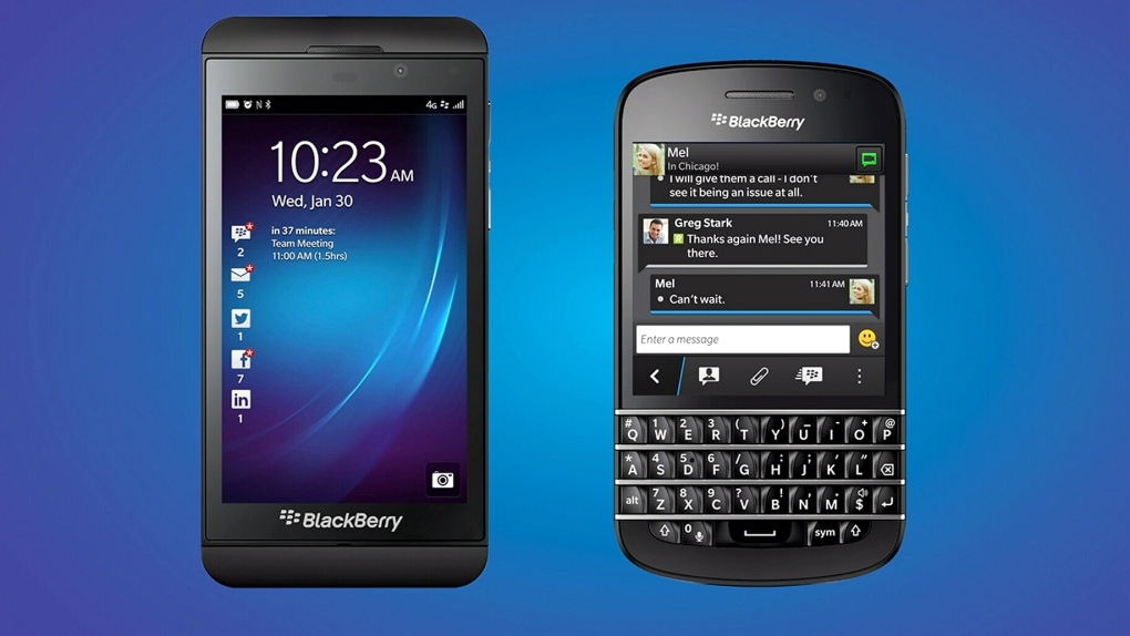 Z10 Q10 new BlackBerry 10