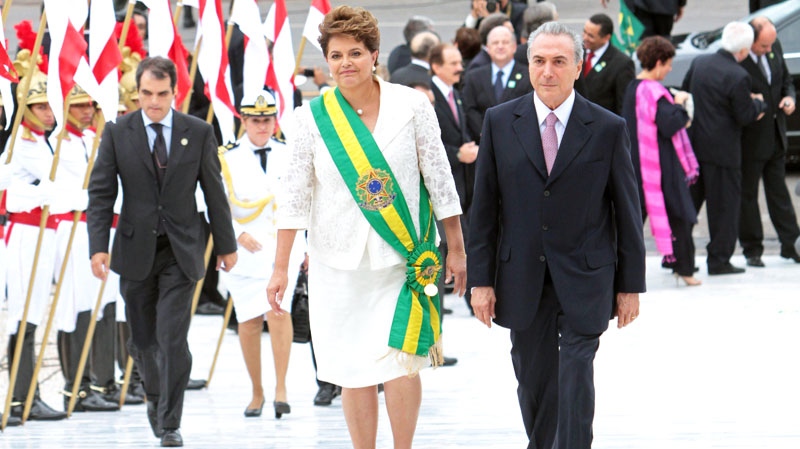 Rousseff sworn in as Brazil's new president | CTV News