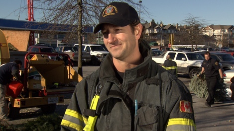 Firefighter Mike Dougherty speaks to CTV News on Jan. 2, 2011. 