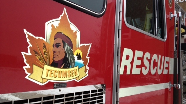 A Tecumseh Fire and Rescue Services truck is shown in this file photo Jan. 2, 2013. (Gina Chung / CTV Windsor)