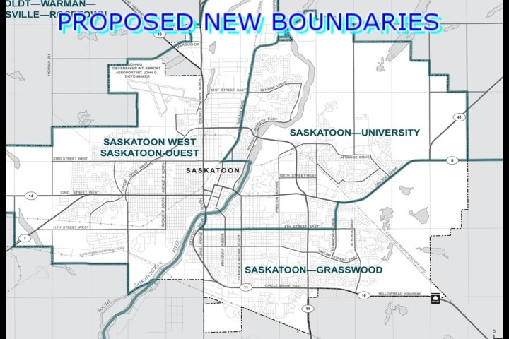 Proposed changes to federal electoral boundaries 
