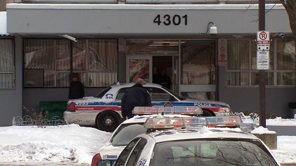 Police responded to an address in Scarborough following the death of a 59-year-old woman on Saturday, Jan. 8, 2011.