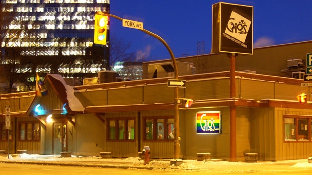 The bar, located at 166 Smith St., was well-known for its embracement of the GLBT community in Winnipeg. Photo courtesy Brent Young.