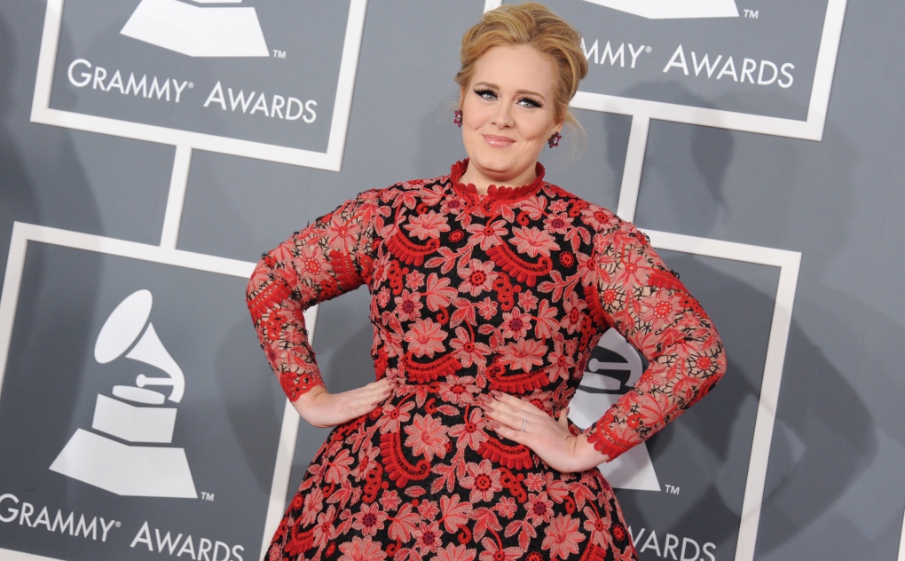 Adele at Grammys