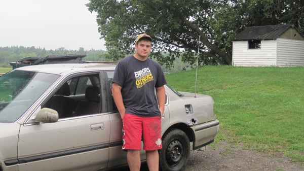 Garett Allen, 18, was killed when his truck rammed into a tractor trailer in Nation Township, east of Ottawa, Monday, Jan. 10, 2011. Courtesy: The Vankleek Hill Review