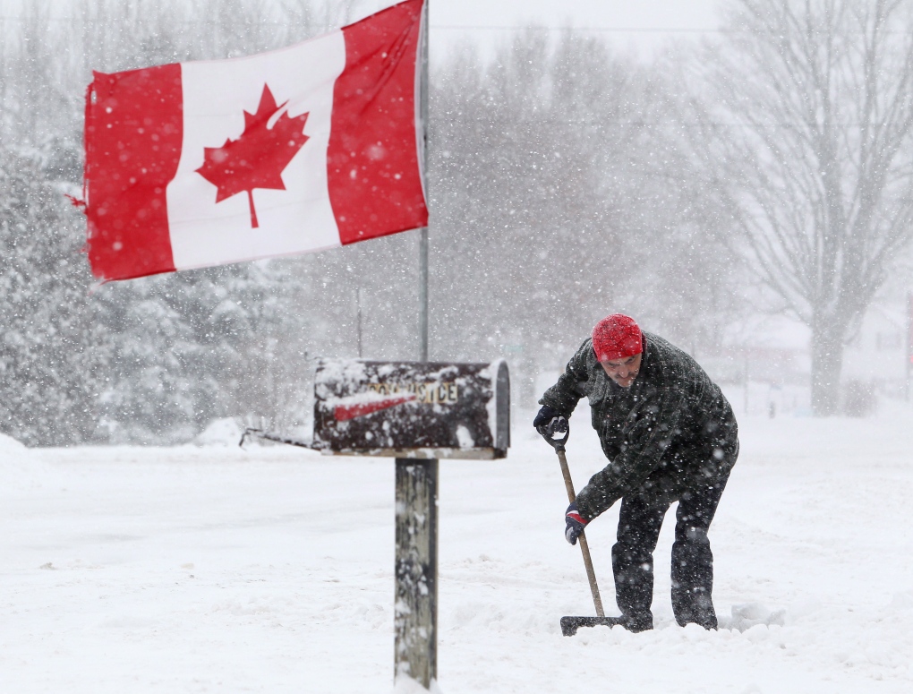 Two people die while shovelling snow in Ontario