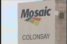 The roof of a processing facility at Mosaic Co.'s Colonsay potash collapsed Monday.