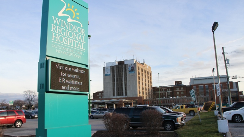 Windsor Regional Hospital's Met Campus is shown in this file photo on Dec. 5, 2012. (Melanie Borrelli / CTV Windsor)
