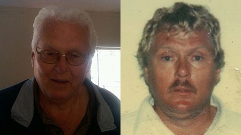 Photos of Jackson "Whitey" MacDonald in 2011 and 1980. (Provided by U.S. Marshall's Office)