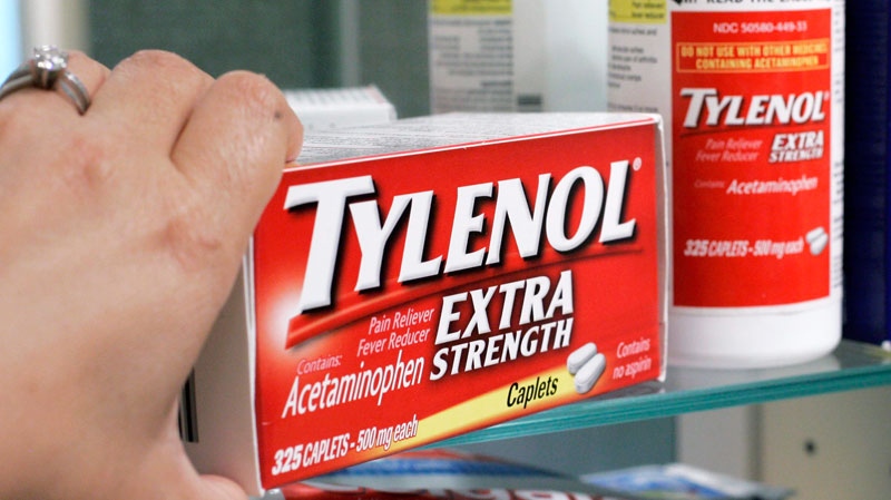 A package of Tylenol Extra Strength is shown in Palo Alto, Calif. on Tuesday, June 30, 2009. (AP / Paul Sakuma)