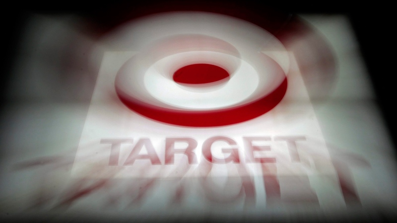 A zoom lens creates an effect on this photo of a Target store in Montgomery, Alabama, Nov. 16, 2010. Target is expanding north, agreeing to acquire most leases of Zellers. (AP / Dave Martin)