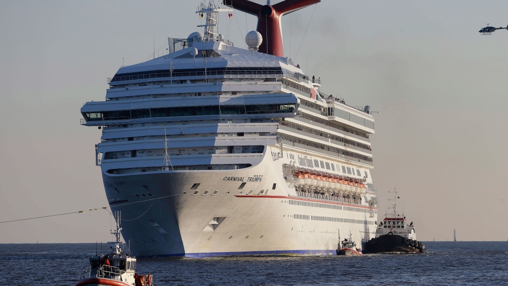 Carnival cruise ship towed in to Alabama