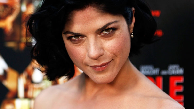 Actress Selma Blair arrives at the premiere of 'Middle Men' in Los Angeles on Thursday, Aug. 5, 2010. (AP / Matt Sayles)