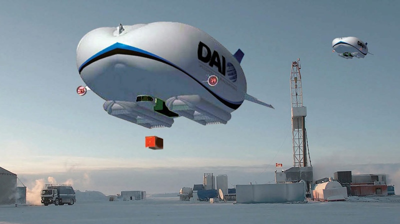 Blimps considered for remote communities