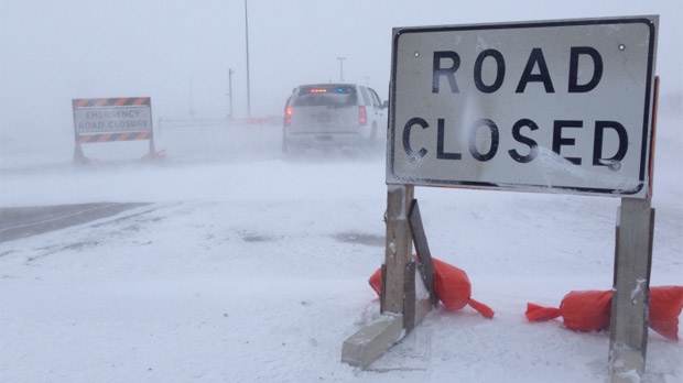 Manitoba highway closures