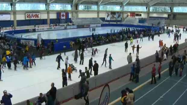Family Day at the Olympic Oval
