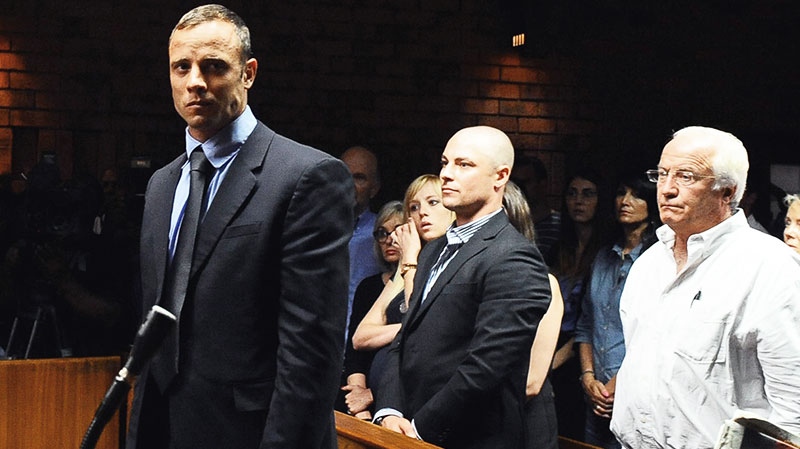 Oscar Pistorius charged with pre-meditated murder