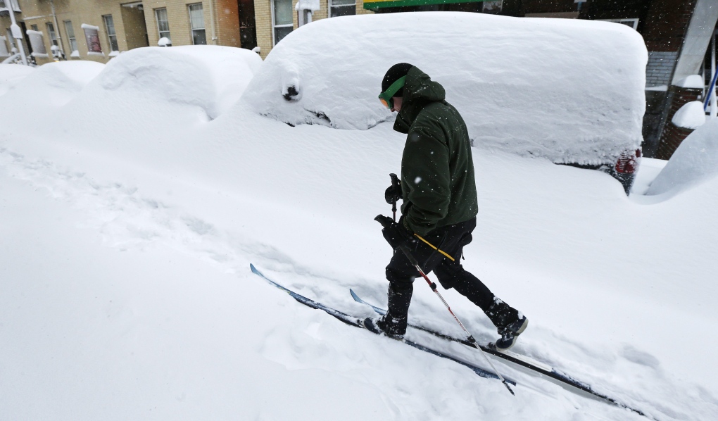 Global warming can mean less snow, more blizzards