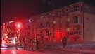 The fire that ripped through this Saskatoon apartment block was likely caused by matches or lighters. Jan. 20, 2011
