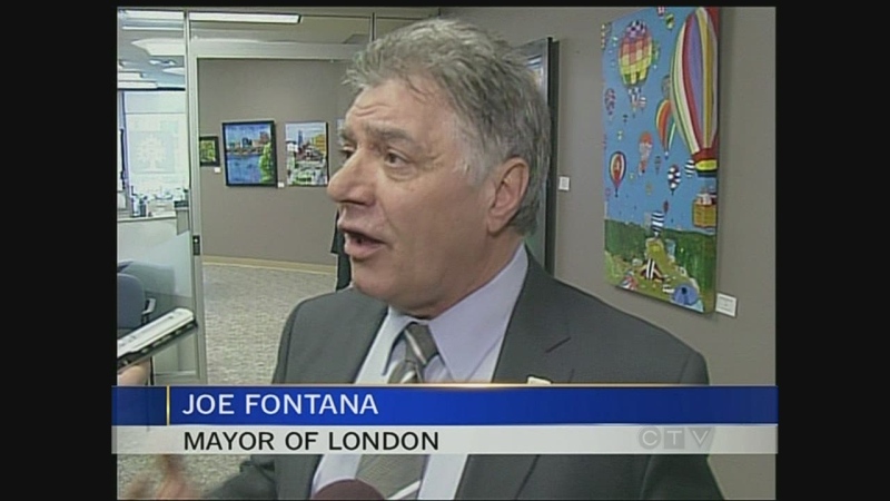 London Mayor Joe Fontana speaks at his office in London, Ont. on Monday, Feb. 25, 2013.