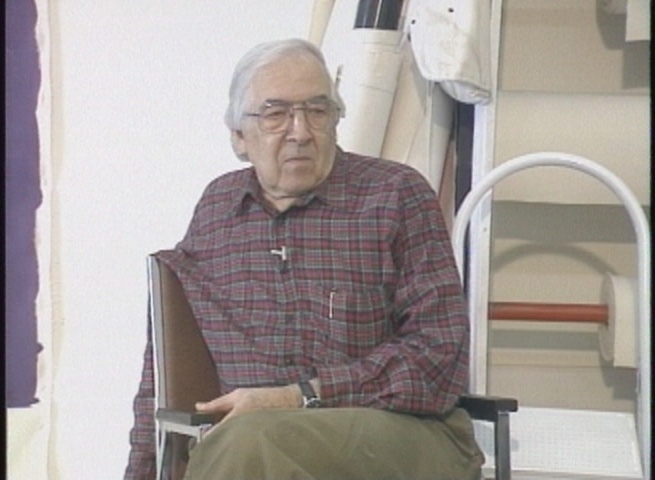 Artist William Perehudoff in 1994