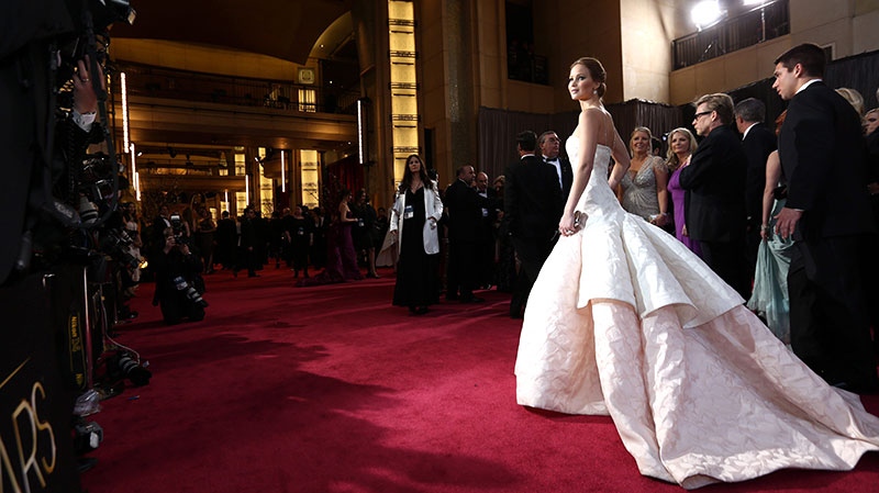 Jennifer Lawrence at Oscars
