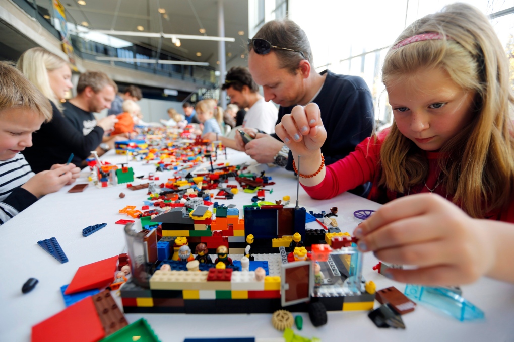 At the Lego festival in Oslo, Norway Oct. 6, 2012.