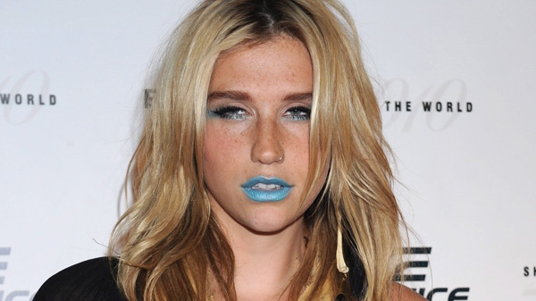 Singer Kesha arrives at the "Casio Shock the World 2010" event at the Manhattan Center, in New York, Monday, Aug. 2, 2010. (AP / Louis Lanzano)