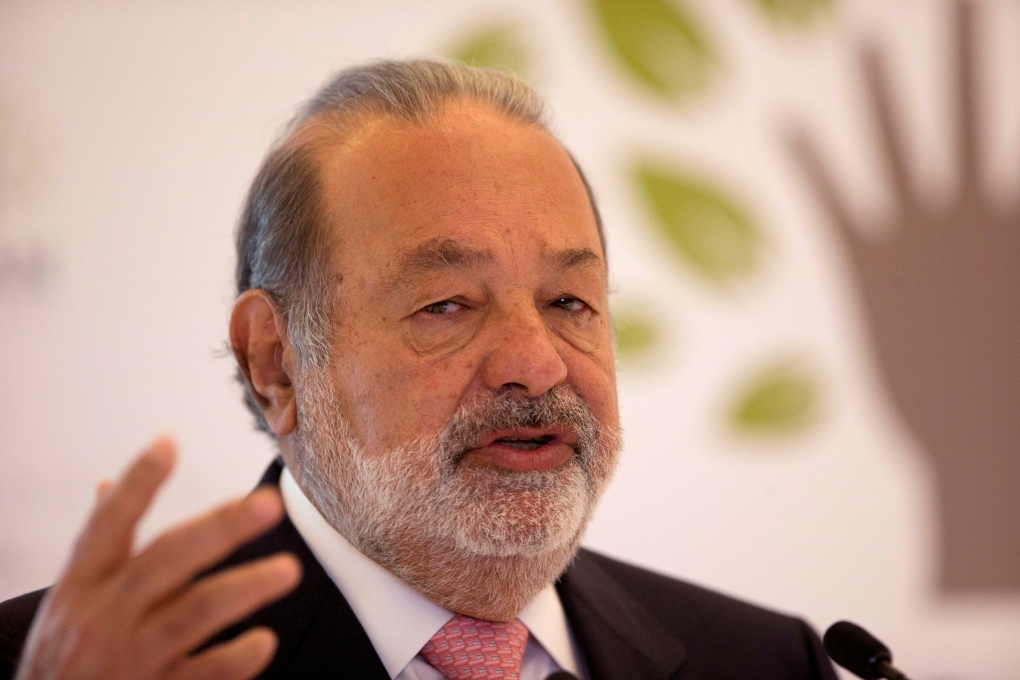 Carlos Slim on Jan. 14, 2013.